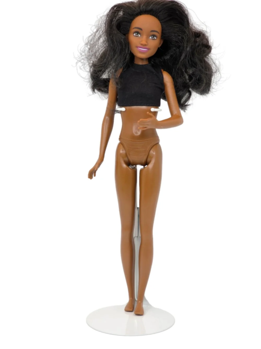 Mattel Barbie Doll Girls One Size Black Brown